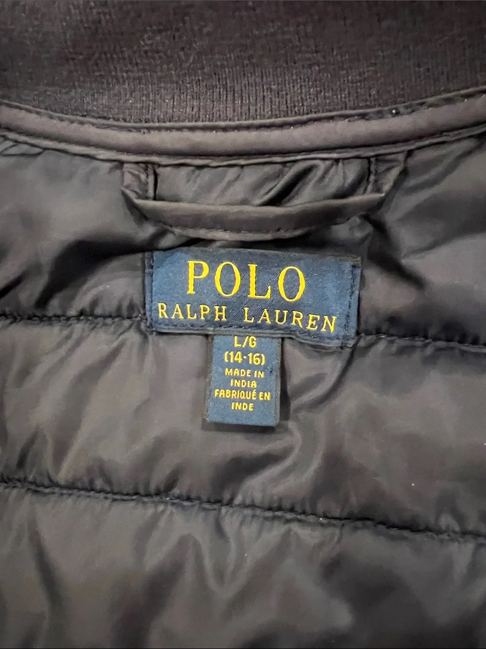 Boys Polo Ralph Lauren Quilted Fall Jacket